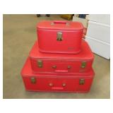 Vintage 3pc Starline Luggage Set
