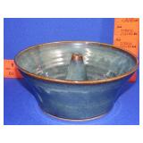 Signed Pottery Cake Mold - 8'