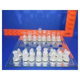 Glass Chess Set