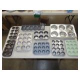 Lot of Metal Bakeware