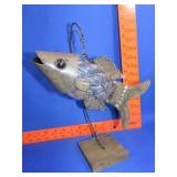 Metal & Glass Fish Art