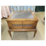 Slate Style Insert End Table