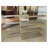 2 Retro Metal Shelves