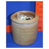 Westmore Pottery Crock w/ Buttons