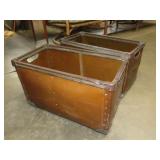 2 Industrial Storage Bins