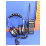 Radio Shack Pro-89 Race Scanner & Headphones