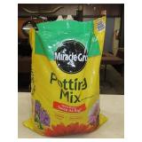 Partial Bag of Miracle Gro Potting Mix
