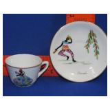 Boutique Joana Black Americana Cup & Saucer