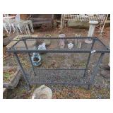 Wrought Iron Table - 40x14