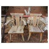 Pair of Wood Chairs