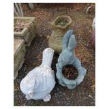 Concrete Yard Art Lot