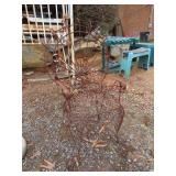Small Wire Outdoor Chair