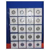 20 - 1936 Buffalo Nickels