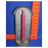 Metal Wall Candle Holder