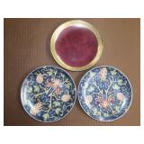 3 Asian Decorated Plates - 10'