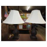 Pair of Decorative Table Lamps - 29'