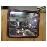 Wood Frame Mirror - 30'x25'
