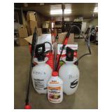 2 Sprayers w/ Weed Killer