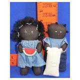 Pair of Black Americana Dolls
