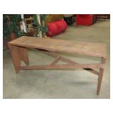 Wood Bench