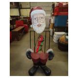 Santa Wreath Holder - 36'