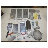 Lot of Kitchen Graters