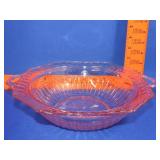 Pink Depression Open Rose Bowl - 10'