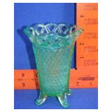 Imperial Green Uranium Glass Vase