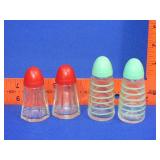 2 Glass Shaker Sets