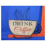 Metal Coffee Wall Art