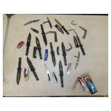 Lot of Pocket Knives