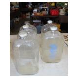 5 - 1/2 Gallon Water Bottles