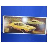 Cardboard 1972 Ford Gran Torino Advertisement