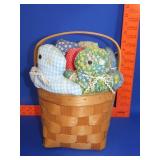 Basketville Basket w/ Cloth Dolls