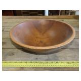 Wood Dough Bowl 14 Inch