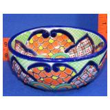 Mexican Art 5" Decorated Bowl