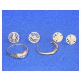 10K - 14K Gold Lot - 4 Grams