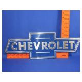Metal Chevrolet Sign - 20x8