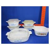 6 Piece Corningware Lot
