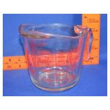 Glass Anchor Hocking Mesauring Cup
