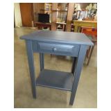 Painted 1 Drawer Night Stand