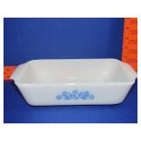 Fire King Blue Cornflower Casserole