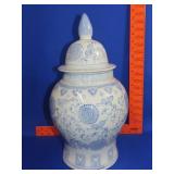 Blue & White Urn