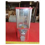 Old Gum Ball Machine - No Key