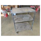 Rolling Metal Cart