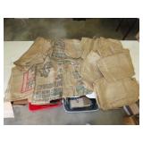 Lot of Burlap Sacks