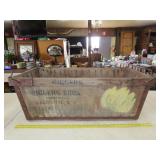 Wood Biggers Bros Charlotte NC Banana Box