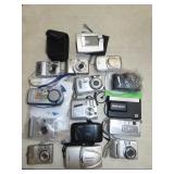 Lot of Digital Cameras