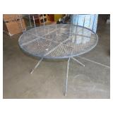 Folding Metal Table 42 Diameter