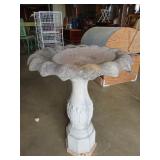 Concrete Bird Bath